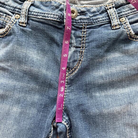 Vigoss Studio Nolita Skinny Jeans Womens 28 Blue Denim low rise Slim Fit Pants - Picture 14 of 16